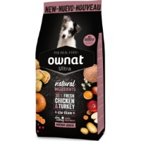 Hrană uscată pentru câini Ownat Pro Ultra Medium Junior 20kg