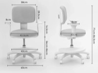 Scaun pentru copii Deli 87108 Ivory imaginea #3 — magazin online Desire.md