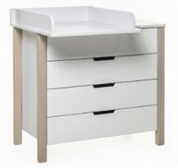 Comodă Eucalyptus Karol90 Whie/Cappuccino (DSK-K05) imaginea #2 — magazin online Desire.md