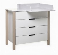 Comodă Eucalyptus Karol90 Whie/Cappuccino (DSK-K05) imaginea #3 — magazin online Desire.md