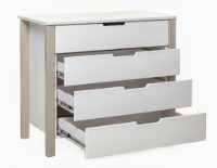 Comodă Eucalyptus Karol90 Whie/Cappuccino (DSK-K05) imaginea #4 — magazin online Desire.md