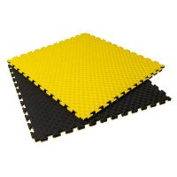 Спортивный мат 4Play AT120 Yellow-Black 100x100x2.5cm