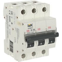 Автоматический выключатель IEK AR-M06N-3-D020