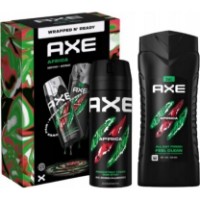 Set cadou AXE Africa Deo Spray 150ml + Shower Gel 250ml