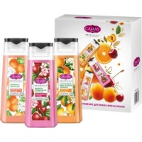 Set cadou Camay Bouquet of Fruits and Flowers 3x250ml