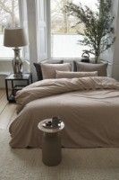 Lenjerie de pat Riviera Maison Connor 240x200/220 Sand (333109) imaginea #5 — magazin online Desire.md