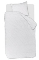 Lenjerie de pat Riviera Maison Elegance 140x200/220 White (330243)