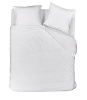 Lenjerie de pat Riviera Maison Elegance 200x200/220 White (330244)