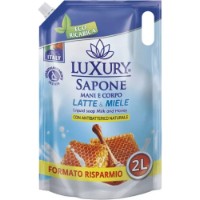Sapun lichid pentru mîini Harmony Care Milk & Honey 2L