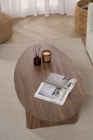 Журнальный столик Hanah Home Orba Venezia Walnut фото №5 — интернет-магазин Desire.md