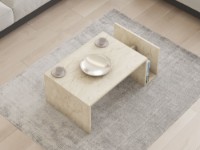 Măsuţă cafea Hanah Home Memo Travertine imaginea #3 — magazin online Desire.md