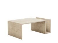 Măsuţă cafea Hanah Home Memo Travertine imaginea #4 — magazin online Desire.md