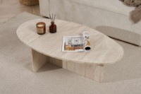 Măsuţă cafea Hanah Home Orba Travertine imaginea #3 — magazin online Desire.md