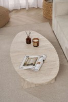 Măsuţă cafea Hanah Home Orba Travertine imaginea #5 — magazin online Desire.md