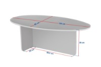 Măsuţă cafea Hanah Home Orba Travertine imaginea #9 — magazin online Desire.md