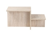 Măsuţă cafea Hanah Home Harmony Travertine imaginea #6 — magazin online Desire.md