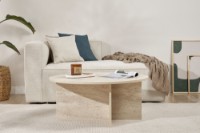 Măsuţă cafea Hanah Home Soleil Travertine