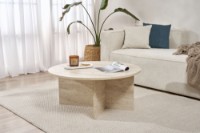 Măsuţă cafea Hanah Home Soleil Travertine imaginea #2 — magazin online Desire.md