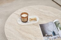 Măsuţă cafea Hanah Home Soleil Travertine imaginea #5 — magazin online Desire.md