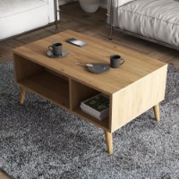Măsuţă cafea Hanah Home Exxen 2076 Oak imaginea #3 — magazin online Desire.md