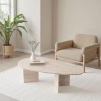 Măsuţă cafea Hanah Home Flap 9542 Travertine