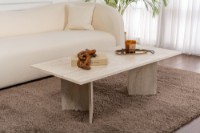 Măsuţă cafea Hanah Home Sabin Travertine