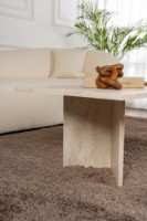 Măsuţă cafea Hanah Home Sabin Travertine imaginea #4 — magazin online Desire.md
