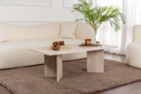 Măsuţă cafea Hanah Home Sabin Travertine imaginea #6 — magazin online Desire.md
