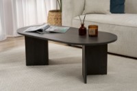Măsuţă cafea Hanah Home Sable Lumiere Black