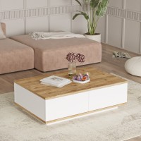 Măsuţă cafea Hanah Home Fr14-Aw Atlantic Pine White