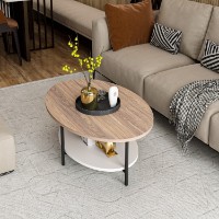 Măsuţă cafea Hanah Home Elis Oak White imaginea #2 — magazin online Desire.md