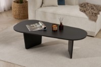 Măsuţă cafea Hanah Home Ovalis Wood Black imaginea #4 — magazin online Desire.md