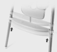 Scaun de masa 4Play AT37 Plus White imaginea #2 — magazin online Desire.md