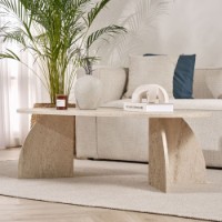 Măsuţă cafea Hanah Home Melina Travertine imaginea #4 — magazin online Desire.md