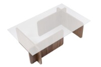 Журнальный столик Hanah Home Flavio Venezia Walnut фото №7 — интернет-магазин Desire.md