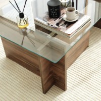 Măsuţă cafea Hanah Home New Escape Walnut imaginea #5 — magazin online Desire.md