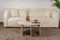 Журнальный столик Hanah Home Moira Travertine фото №5 — интернет-магазин Desire.md