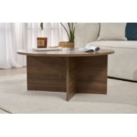 Măsuţă cafea Hanah Home Soleil Venezia Walnut imaginea #4 — magazin online Desire.md