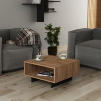 Măsuţă cafea Hanah Home Hola Oak Anthracite