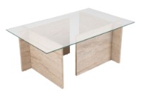 Măsuţă cafea Hanah Home Vetrino Travertine imaginea #7 — magazin online Desire.md