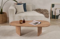 Măsuţă cafea Hanah Home Ovalis Atlantic Pine