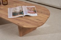 Măsuţă cafea Hanah Home Ovalis Atlantic Pine imaginea #5 — magazin online Desire.md