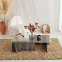 Măsuţă cafea Hanah Home Escape Walnut imaginea #4 — magazin online Desire.md