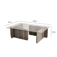 Măsuţă cafea Hanah Home Escape Walnut imaginea #9 — magazin online Desire.md