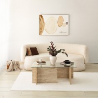 Măsuţă cafea Hanah Home New Escape Travertine