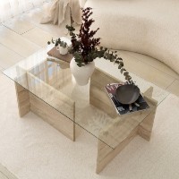Măsuţă cafea Hanah Home New Escape Travertine imaginea #3 — magazin online Desire.md
