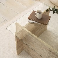 Măsuţă cafea Hanah Home New Escape Travertine imaginea #4 — magazin online Desire.md
