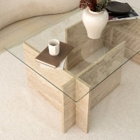 Măsuţă cafea Hanah Home New Escape Travertine imaginea #5 — magazin online Desire.md