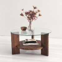 Măsuţă cafea Hanah Home Mahal Walnut imaginea #4 — magazin online Desire.md