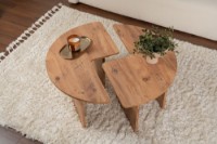 Журнальный столик Hanah Home Moira Atlantic Pine фото №3 — интернет-магазин Desire.md